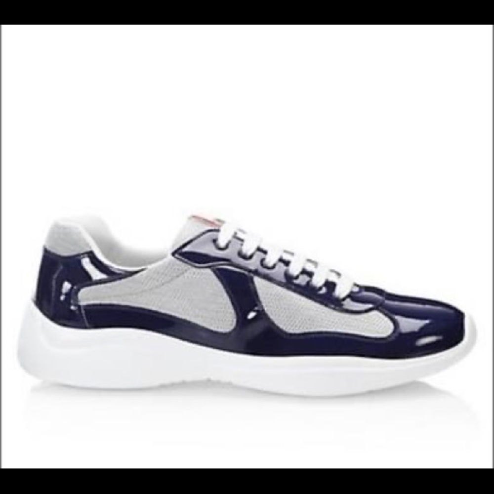 PRADA America’s Cup Patent Leather Sneaker